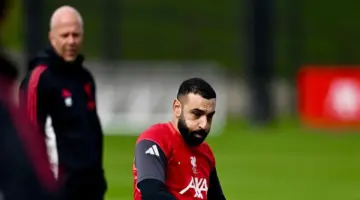محمد صلاح يعود لتمارين ليفربول بعد التعافي من الإصابة (صور)